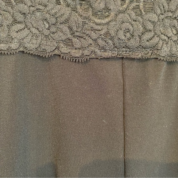 Sirens Black Slit Lace Asymmetrical Skirt Size XS - Picture 11 of 16